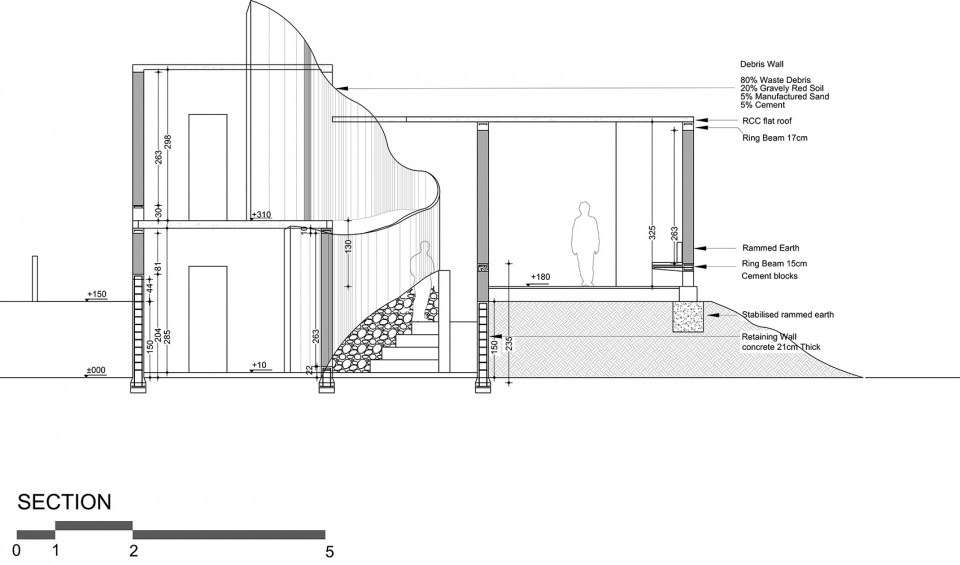 debris house by wallmakers
