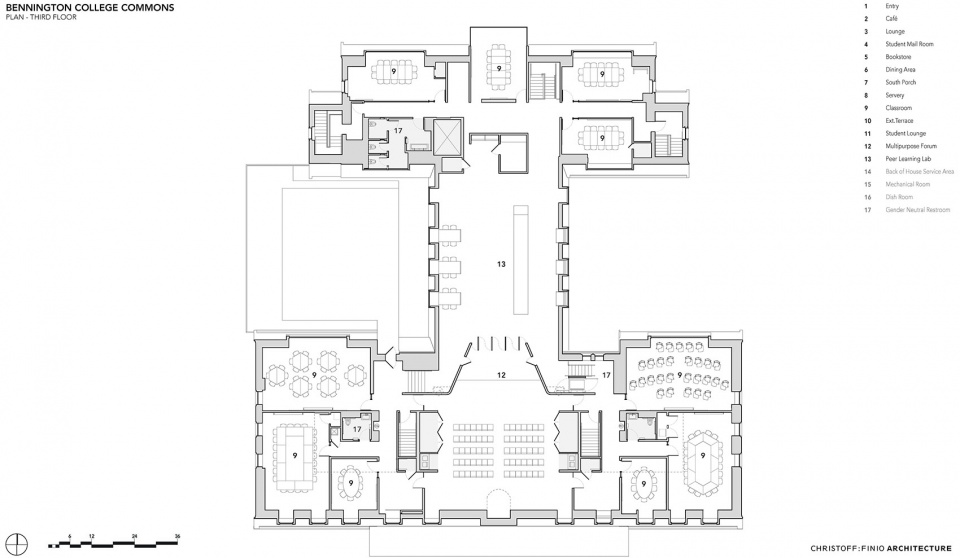 renovation of bennington colleges commons building by christoff finio architecture