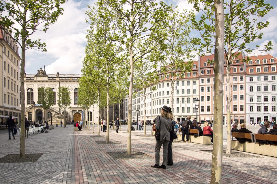 Gewandhausareal at the Neumarkt Rehwaldt