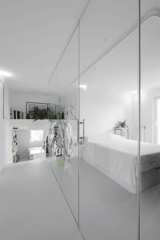 reform apartment in social housing block in madrid by gf arquitectos