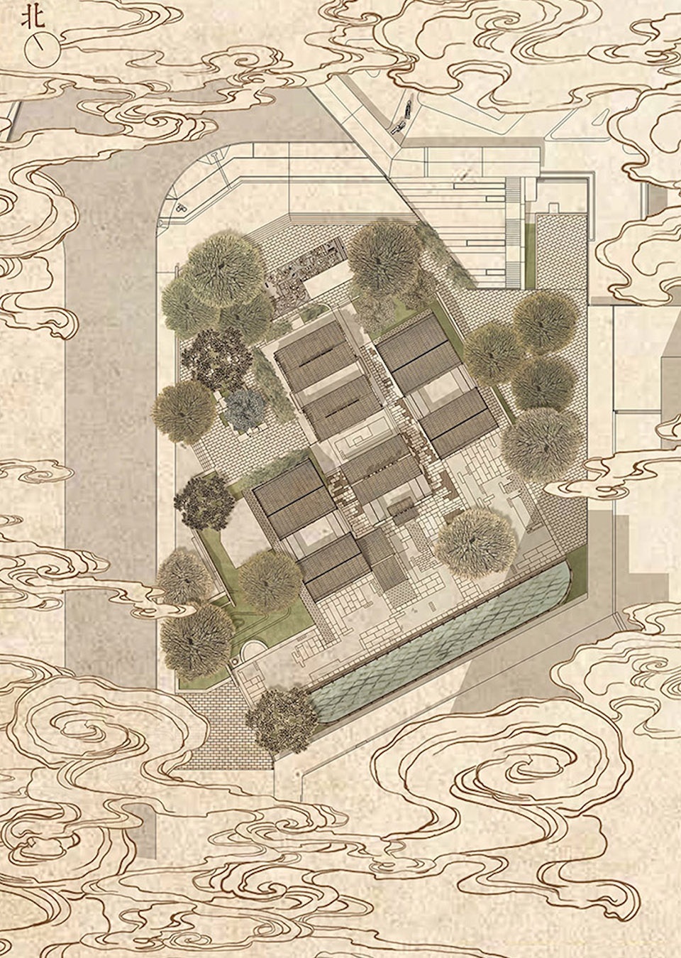 vanke hakka culture exhibition plaza china by gnd design group