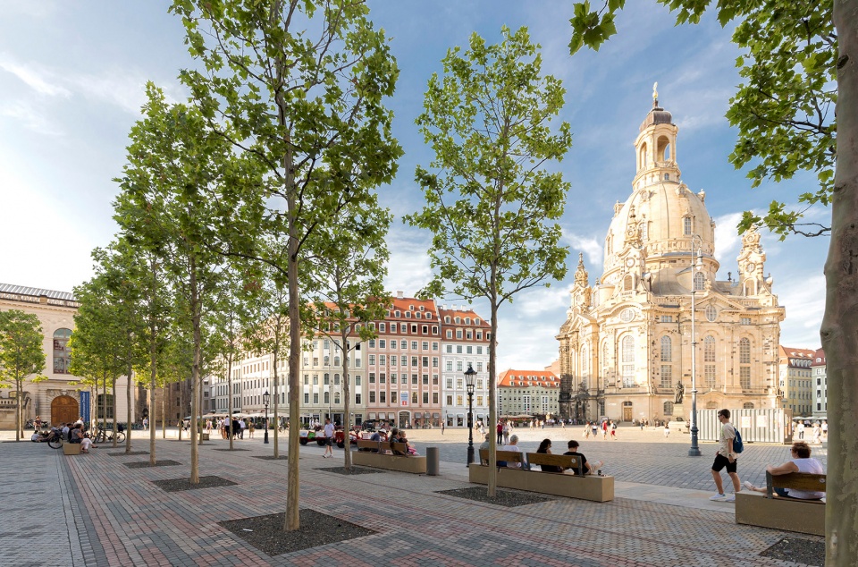 Gewandhausareal at the Neumarkt Rehwaldt