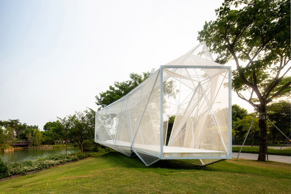 airmesh at gardens by the bay singapore by airlab