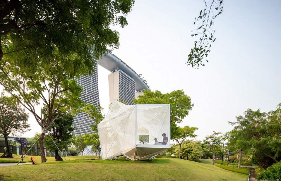 airmesh at gardens by the bay singapore by airlab