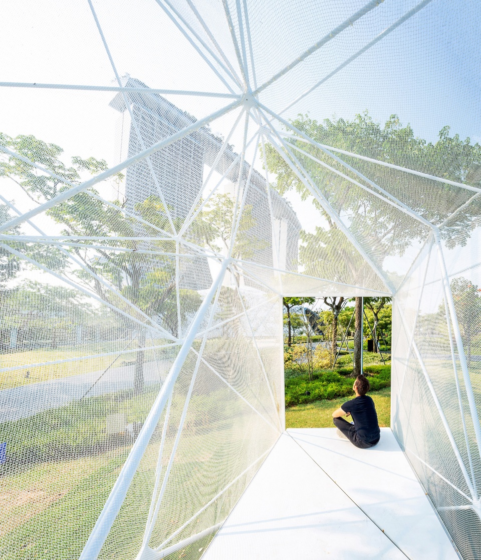 airmesh at gardens by the bay singapore by airlab