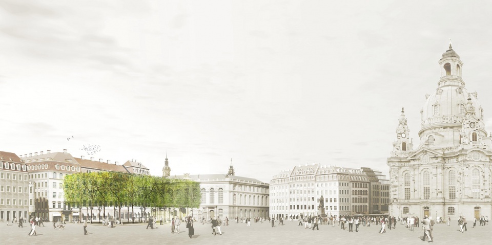 Gewandhausareal at the Neumarkt Rehwaldt