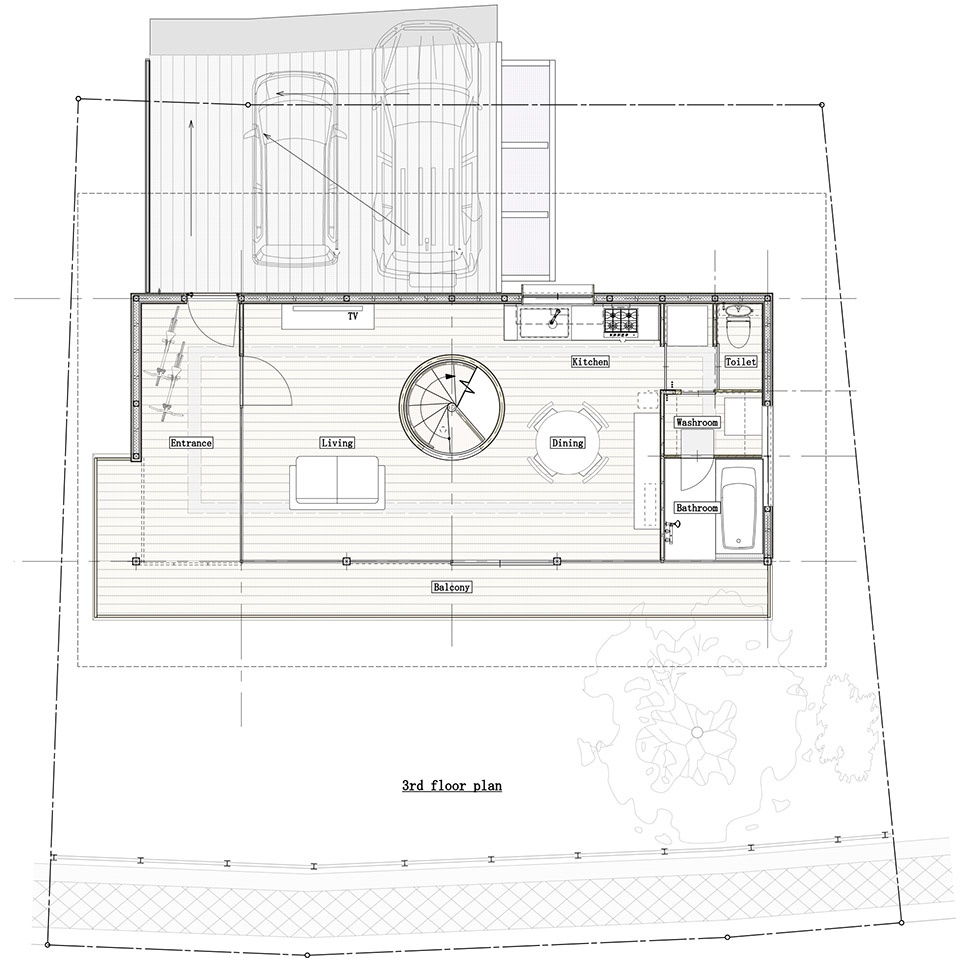 Takenoyama House by Tomoaki Uno Architects