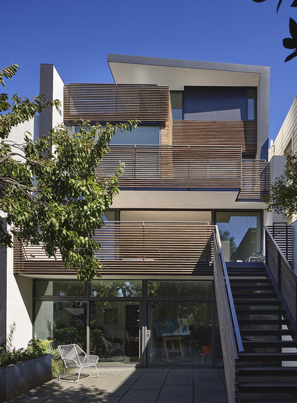 house on hillside by terry terry architecture