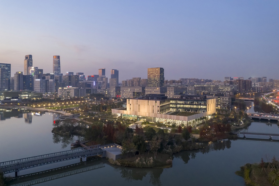 ningbo new library china by schmidt hammer lassen architects