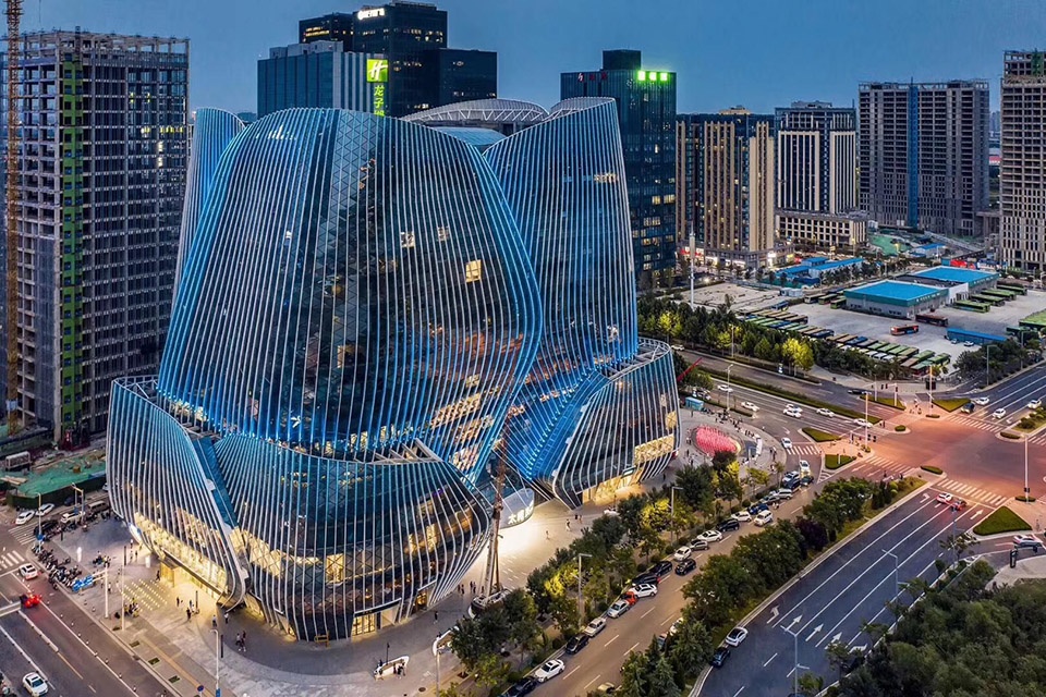 visionary leader tag mall china by henan qu qingchun architectural design office