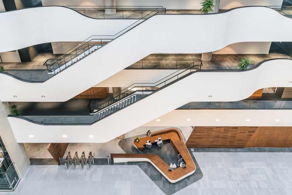 johnson controls asia pacific headquarters shanghai china by gensler