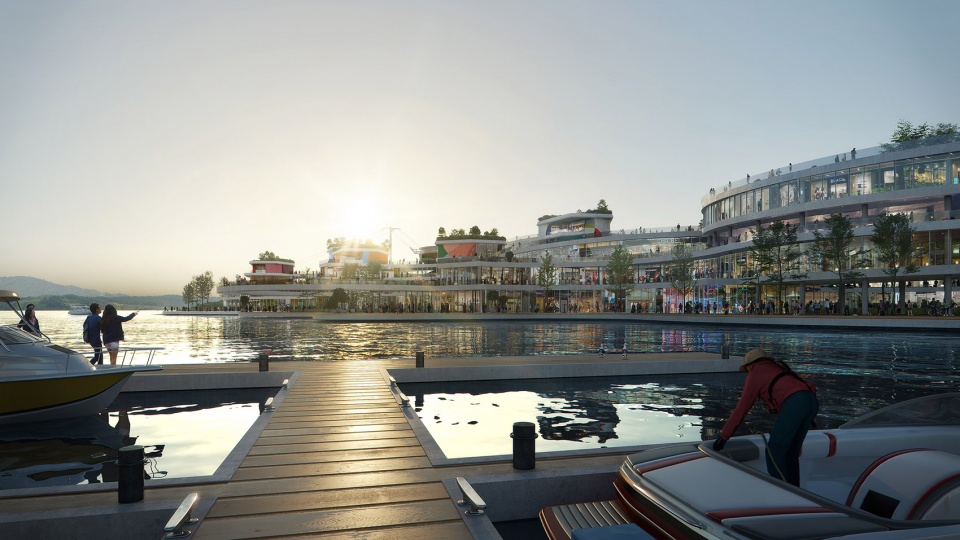 yeosu gyeongdo island masterplan by unstudio