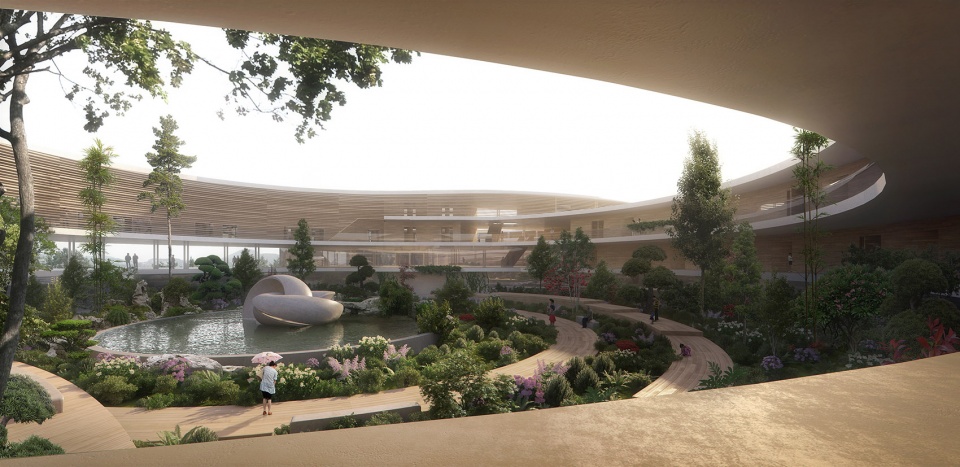 yeosu gyeongdo island masterplan by unstudio