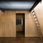 House with black ceiling by Toru Kashihara Architects