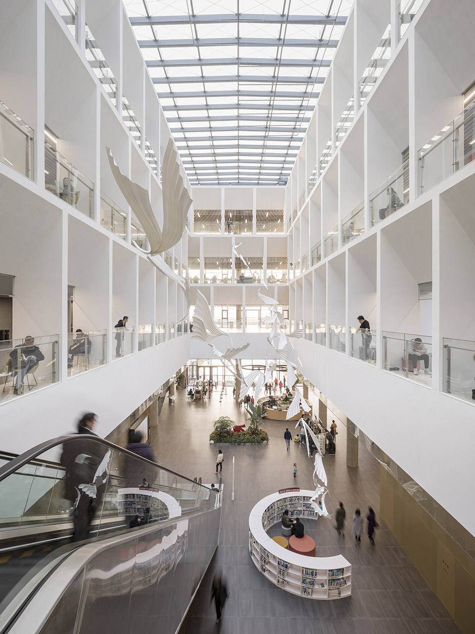 ningbo new library china by schmidt hammer lassen architects