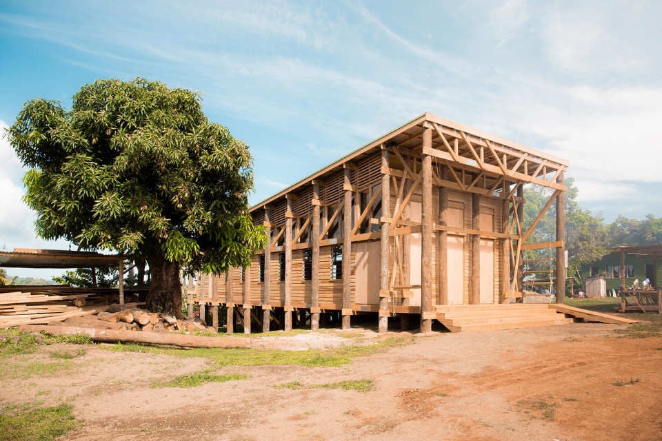 naidi community hall by caukin studio