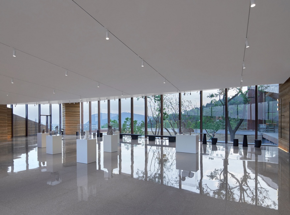 mountain sea art museum china by gad