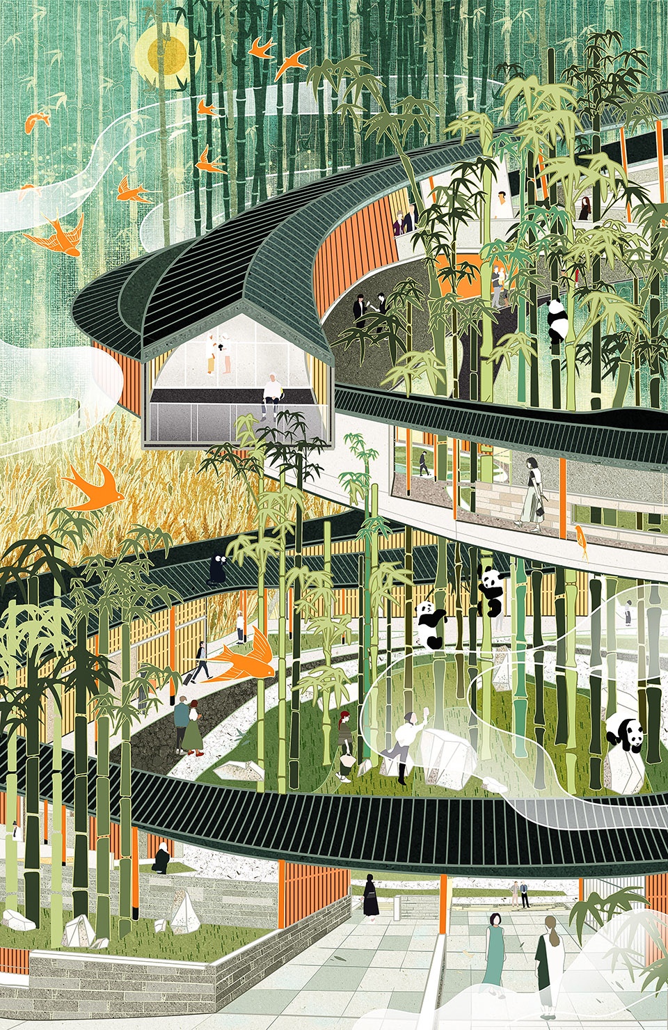 sichuan boutique hotel china by rsaa