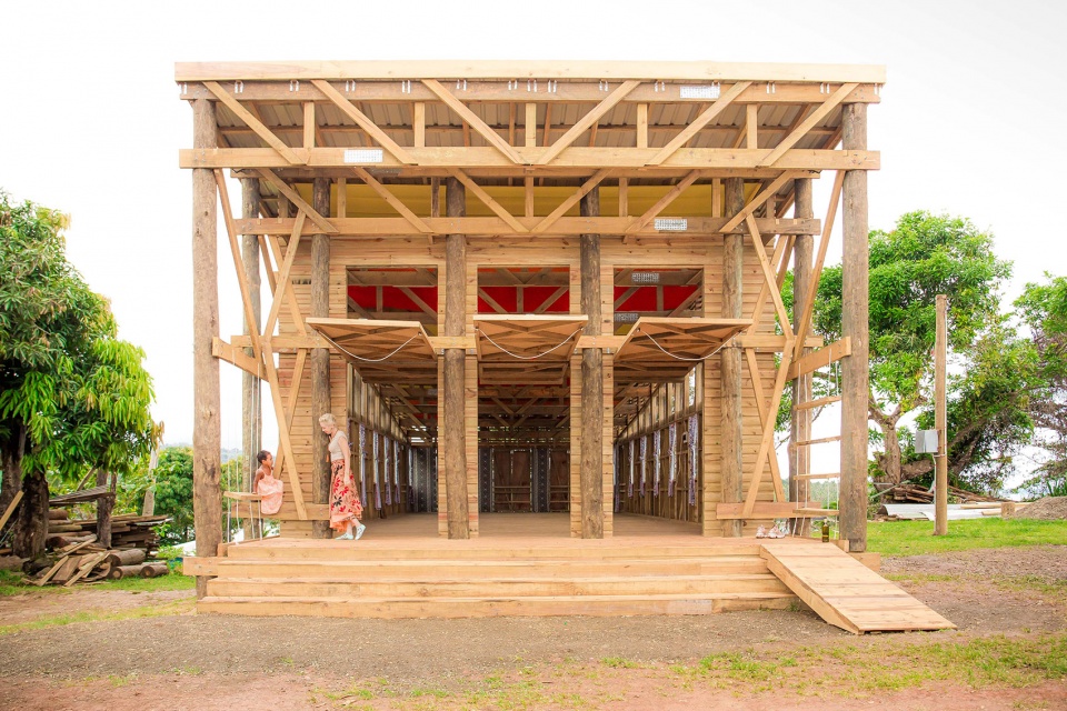 naidi community hall by caukin studio