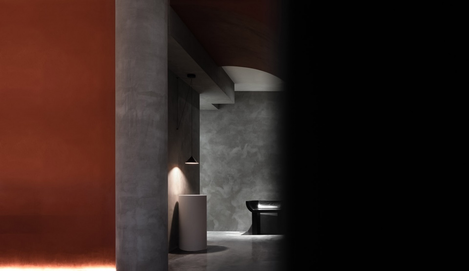 fusion danilo paint showroom china by jingu phoenix space planning organization