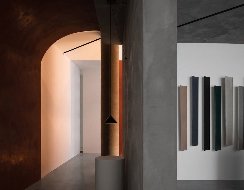 fusion danilo paint showroom china by jingu phoenix space planning organization