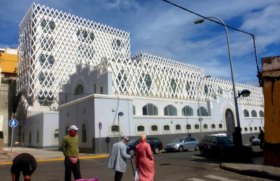 Old Melilla Market Angel Verdasco Arquitectos