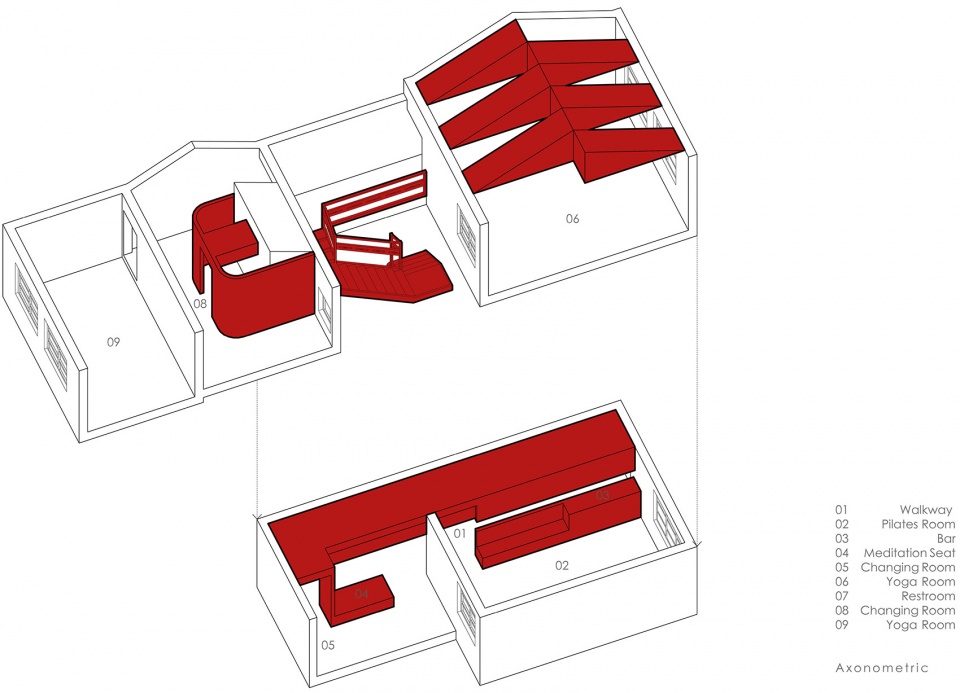 red house china by trim architecture group