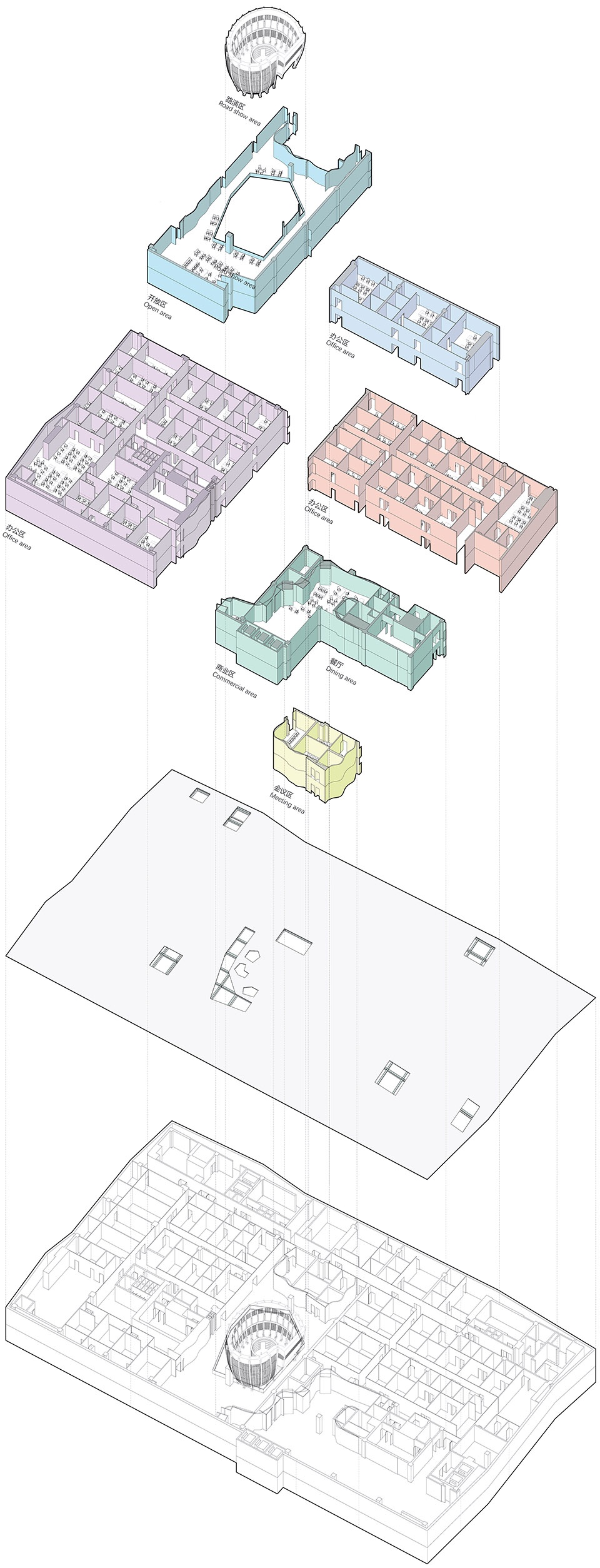 kunming joy city ucommune china by daga architects