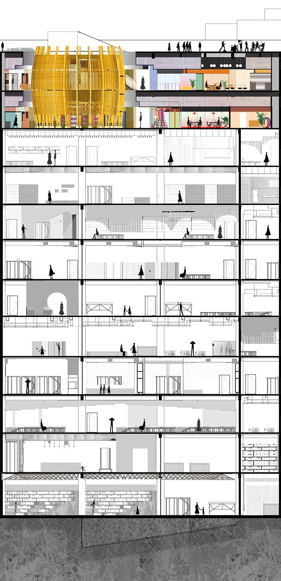 kunming joy city ucommune china by daga architects