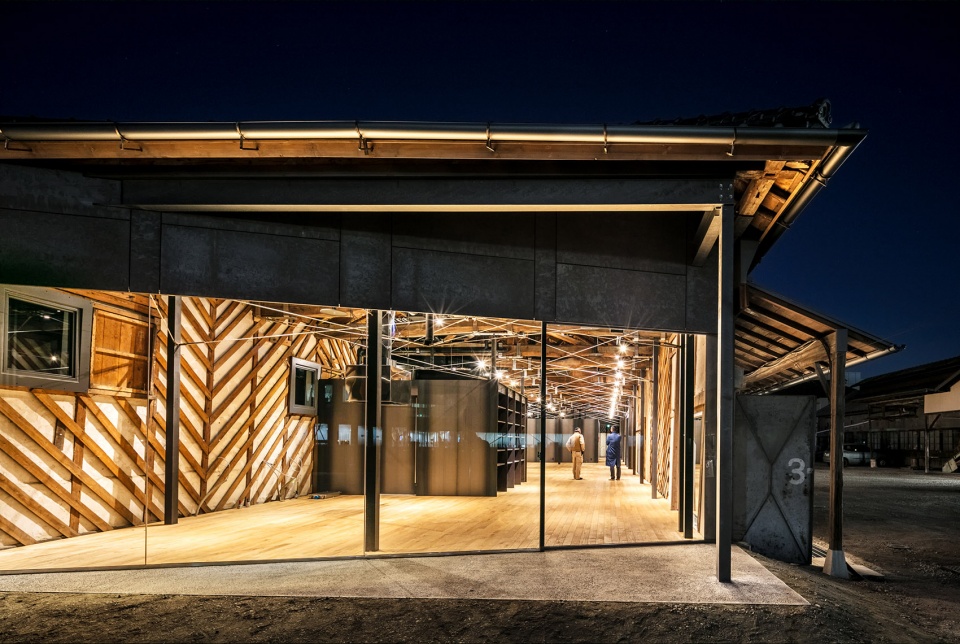 tomioka warehouse kengo kuma and associates