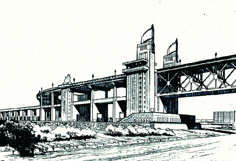 nanjing yangtzer river bridge by land studion 1