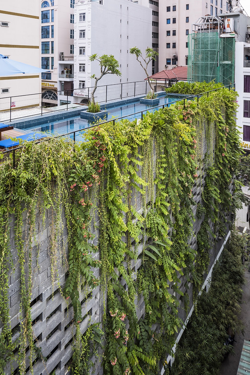 Babylon garden spa renovation Viet Nam by Ho Khue Architects Studio