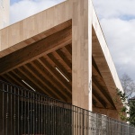 校园操场上的凉棚，法国 / Orma architettura