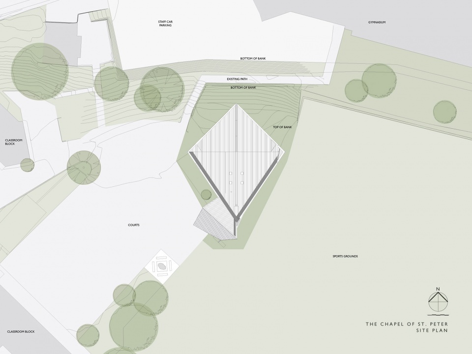 the chapel of st peter by stevens lawson architects