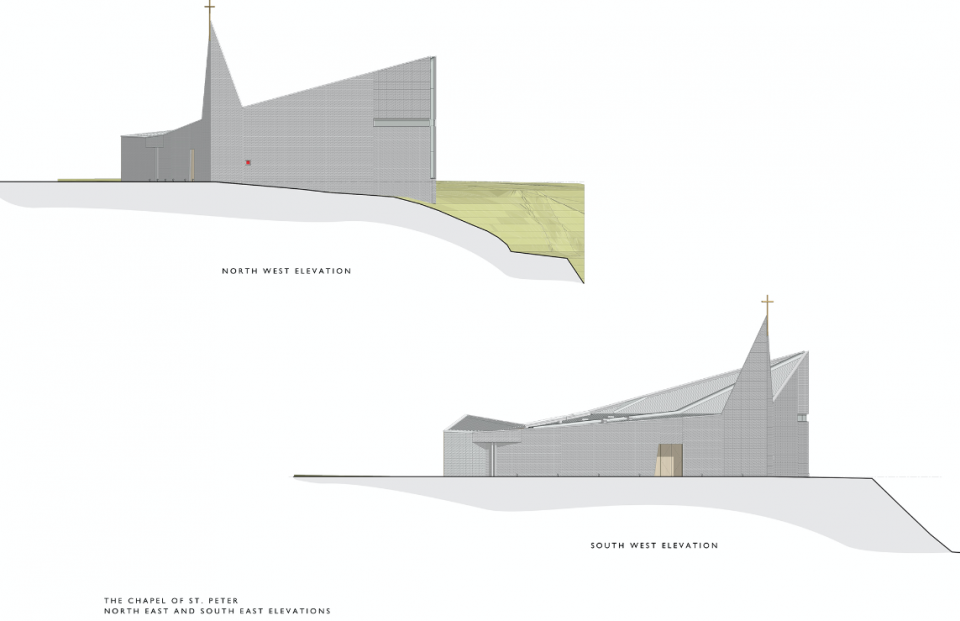 the chapel of st peter by stevens lawson architects