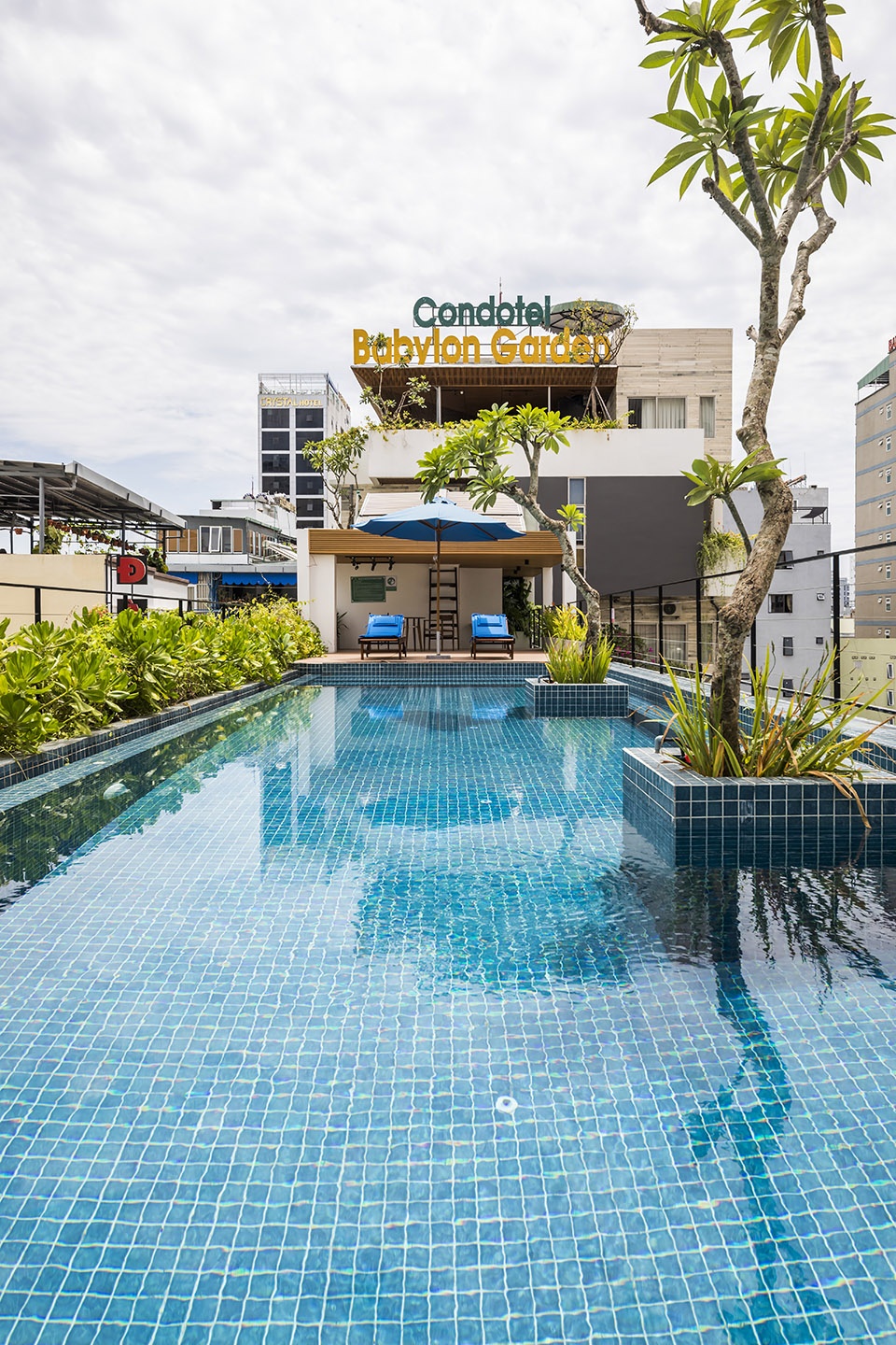 Babylon garden spa renovation Viet Nam by Ho Khue Architects Studio
