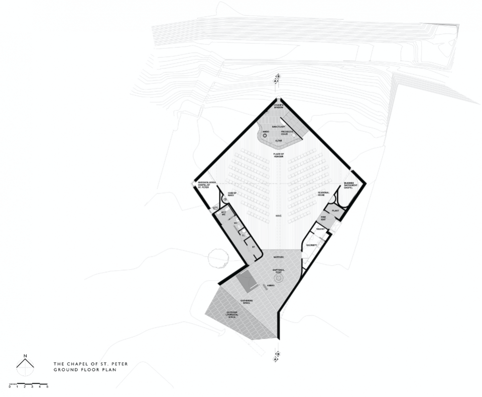 the chapel of st peter by stevens lawson architects