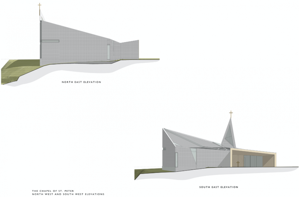 the chapel of st peter by stevens lawson architects