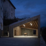 校园操场上的凉棚，法国 / Orma architettura