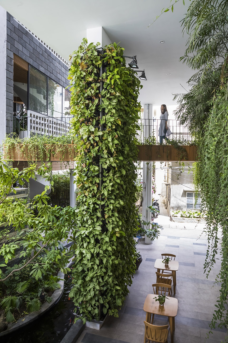 Babylon garden spa renovation Viet Nam by Ho Khue Architects Studio