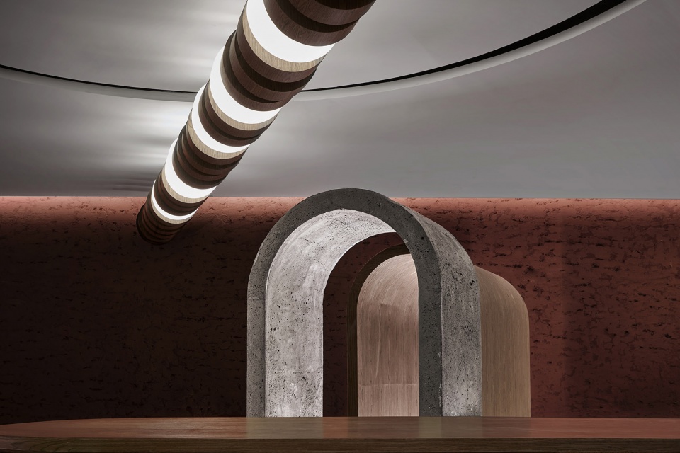 art wood brand concept store by fun unit design