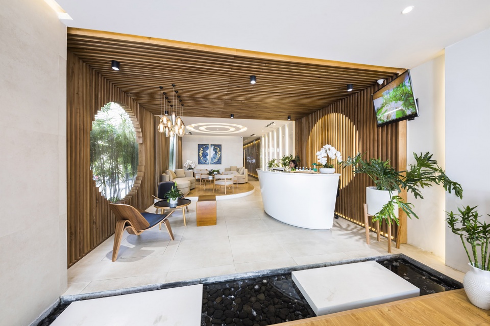 Babylon garden spa renovation Viet Nam by Ho Khue Architects Studio