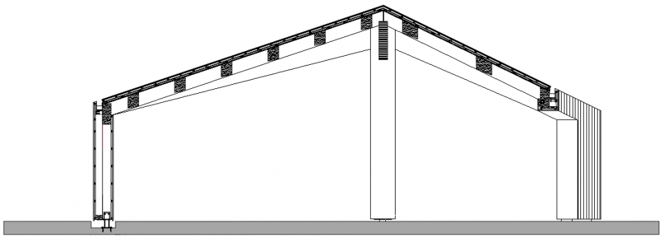 awning of evisa by orma architettura