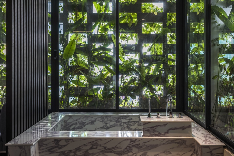 Babylon garden spa renovation Viet Nam by Ho Khue Architects Studio