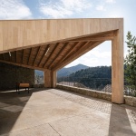 校园操场上的凉棚，法国 / Orma architettura