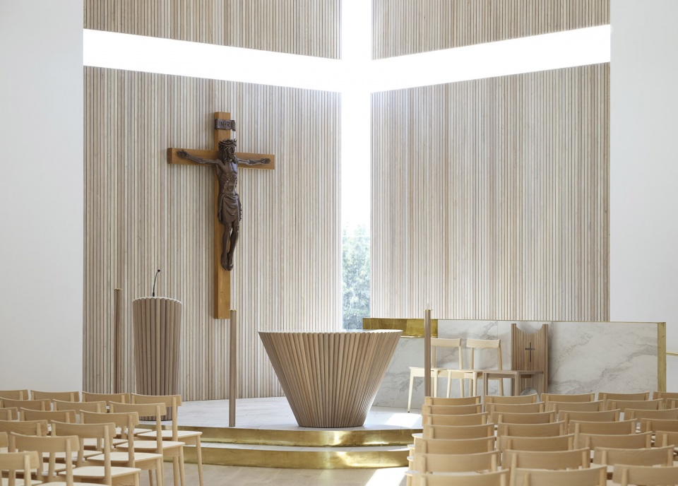 the chapel of st peter by stevens lawson architects