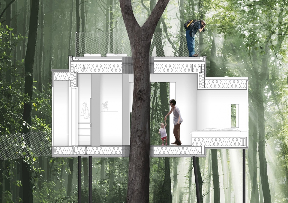 treetop hotel Sigurd Larsen