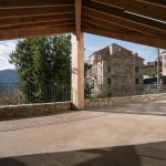 校园操场上的凉棚，法国 / Orma architettura