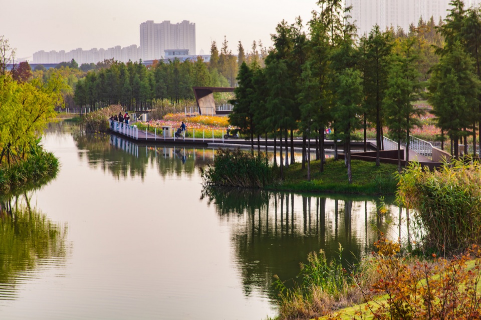 Ningbo Eastern New Town Ecological Corridor Phase III by Turenscape