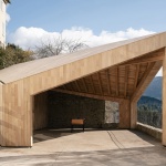 校园操场上的凉棚，法国 / Orma architettura